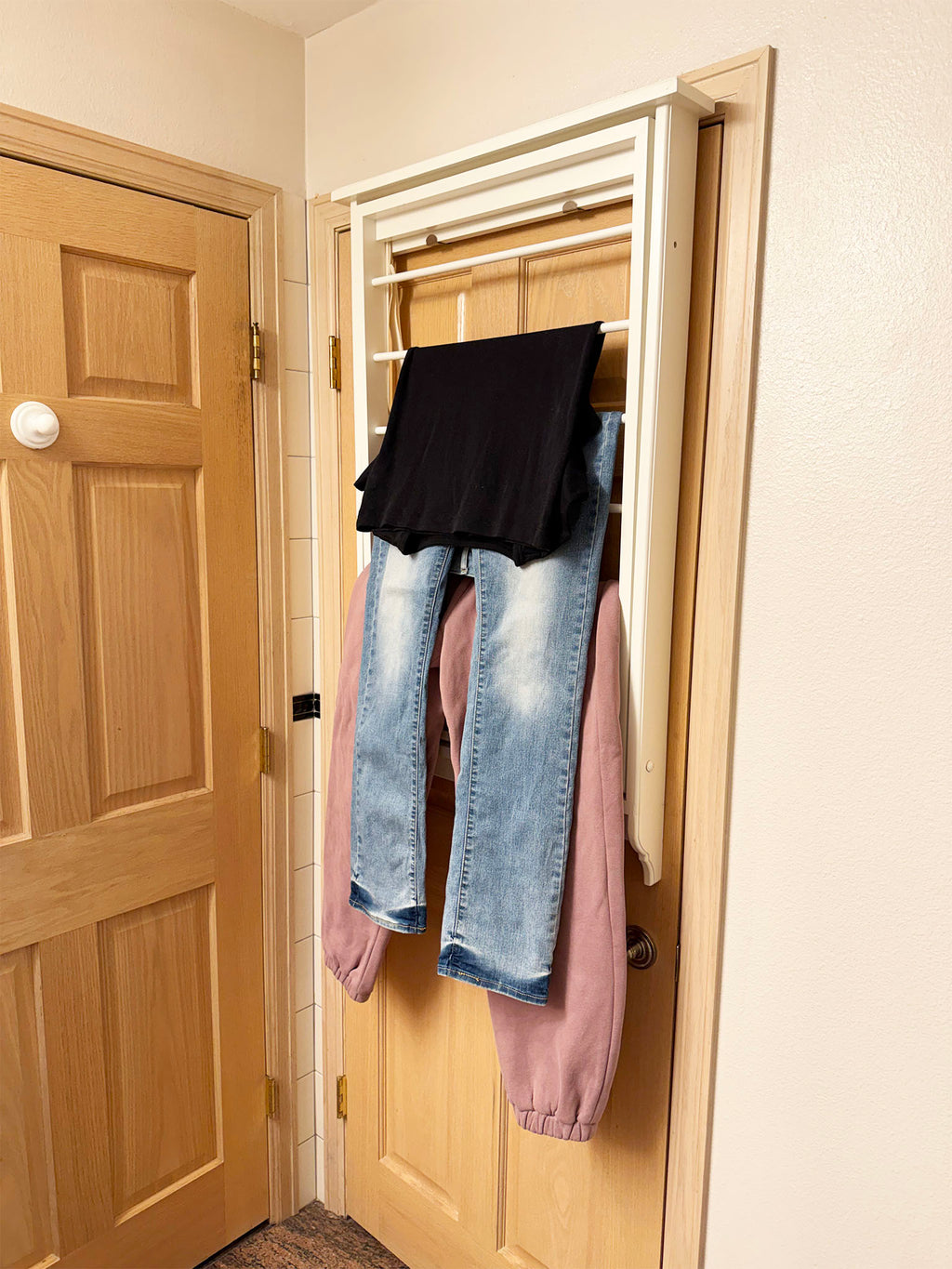 GentlyDry! Wall Mount Clothes Drying Rack, Large