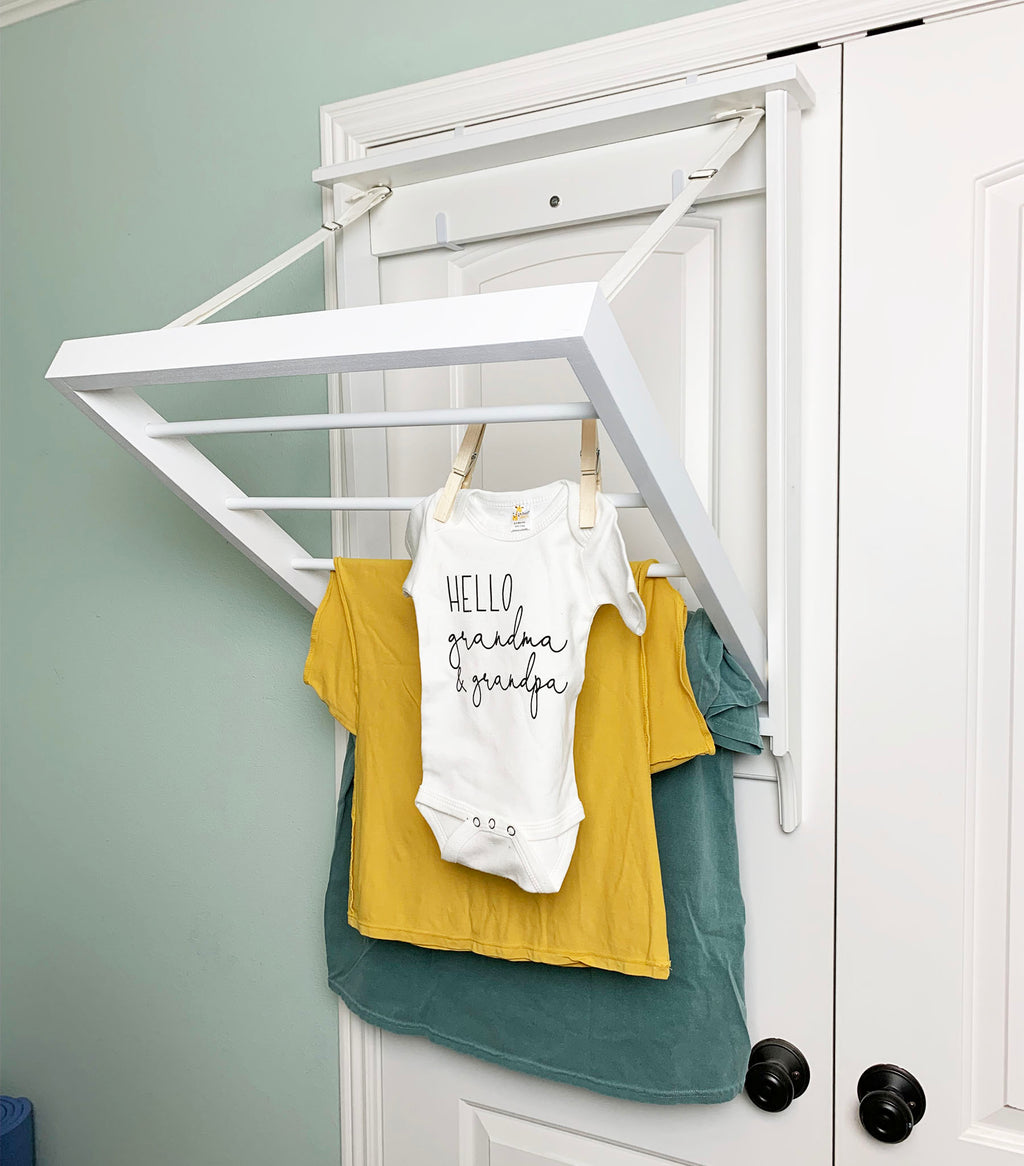 GentlyDry! Wall Mount Clothes Drying Rack, Medium
