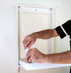 GentlyDry! Wall Mount Clothes Drying Rack, Medium